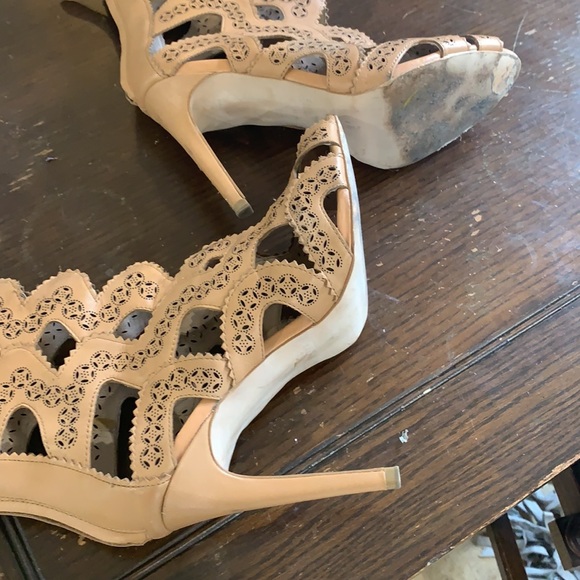 - LEATHER ZARA ZIP HEEL - - Picture 5 of 6